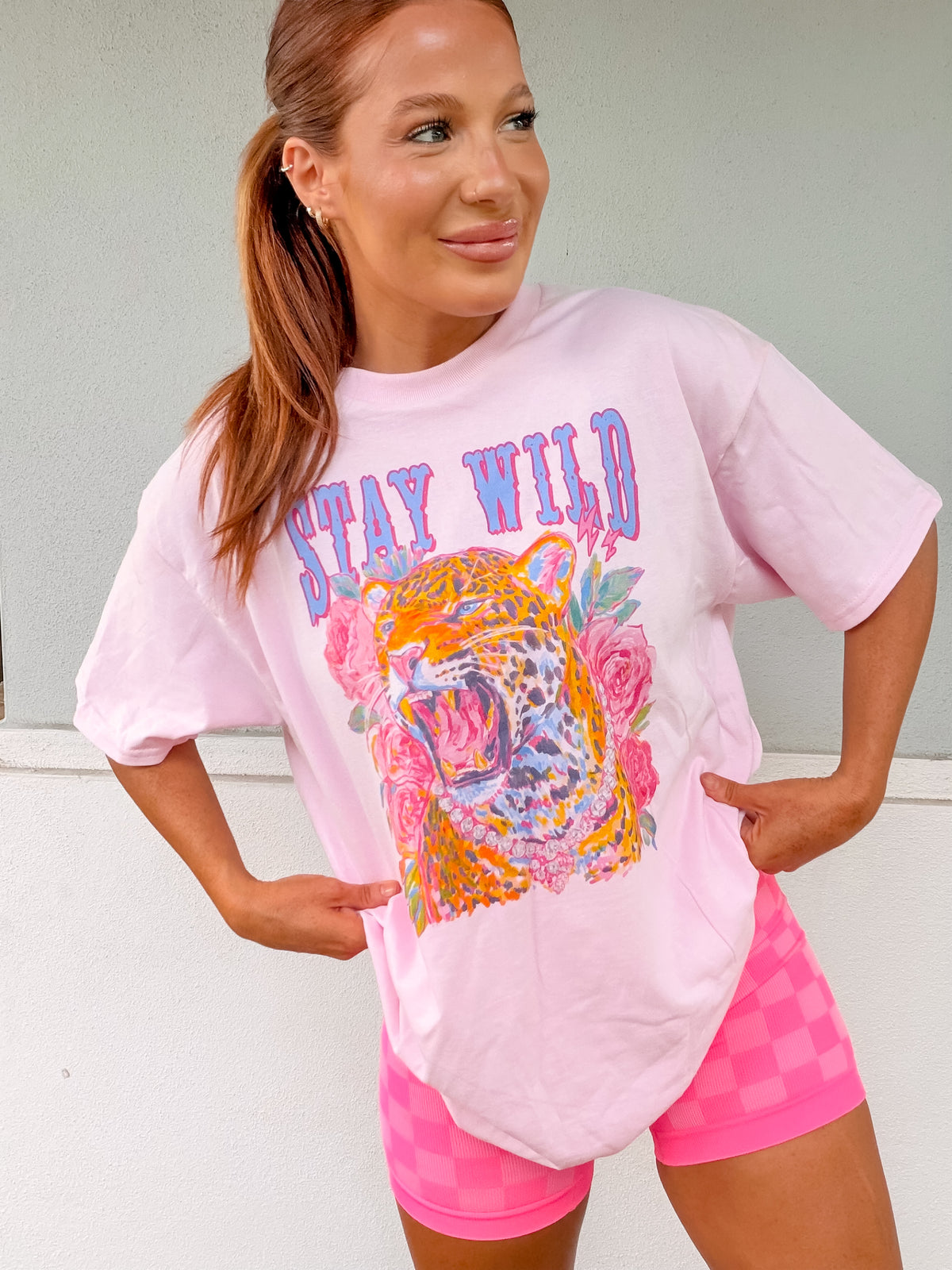 Stay Wild Graphic Top