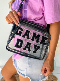 Trendy Clear Black Game Day Bag