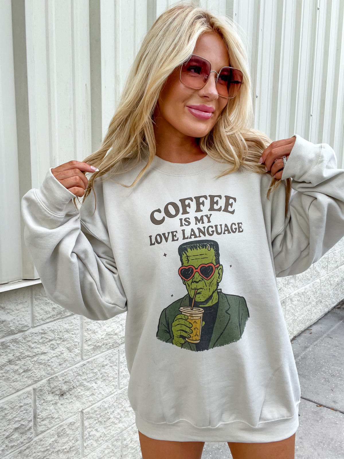 Coffee Frank Graphic Top