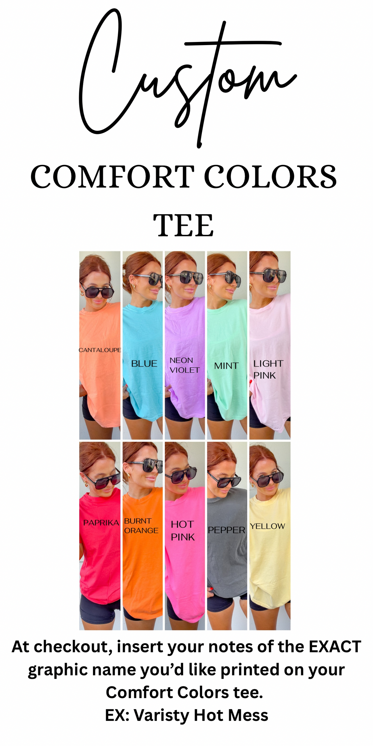 COMFORT COLORS Graphic Tee