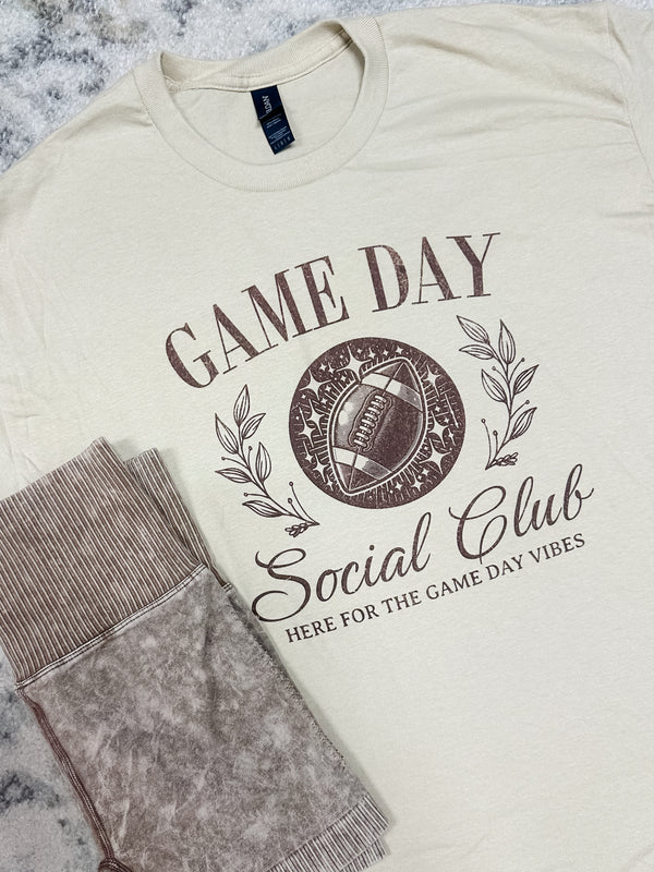 Game Day Social Club Graphic Tee