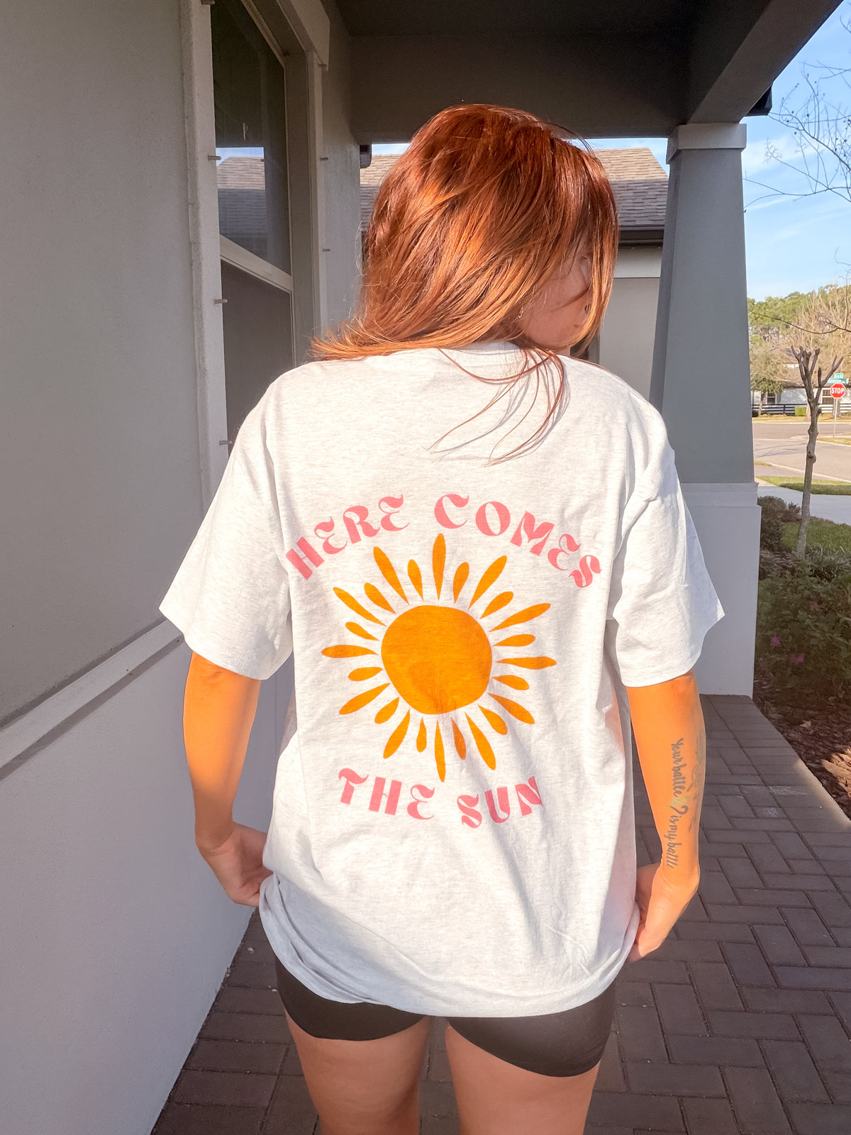 Here Comes The Sun Graphic Top
