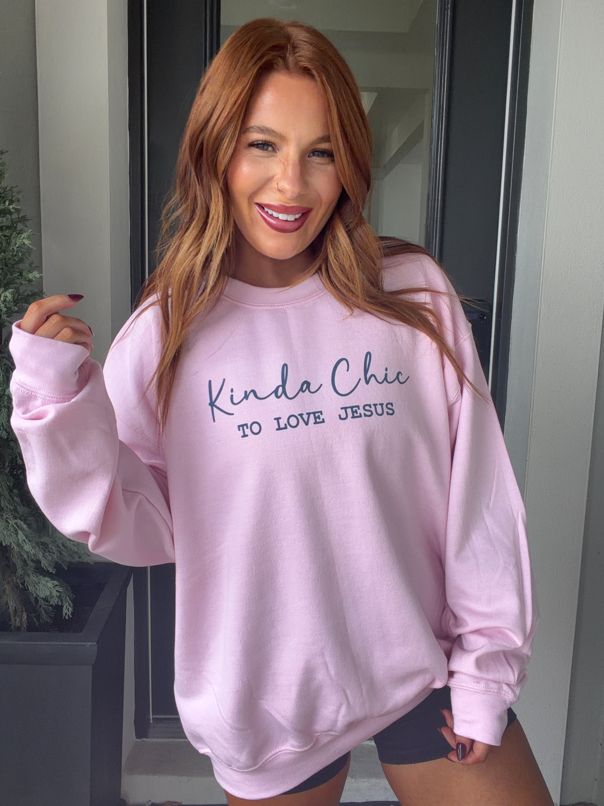 Chic Jesus Graphic Top