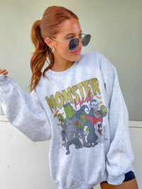 Retro Monster Mash Graphic Top