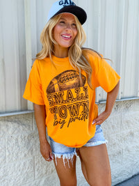 Small Town Football Graphic Tee