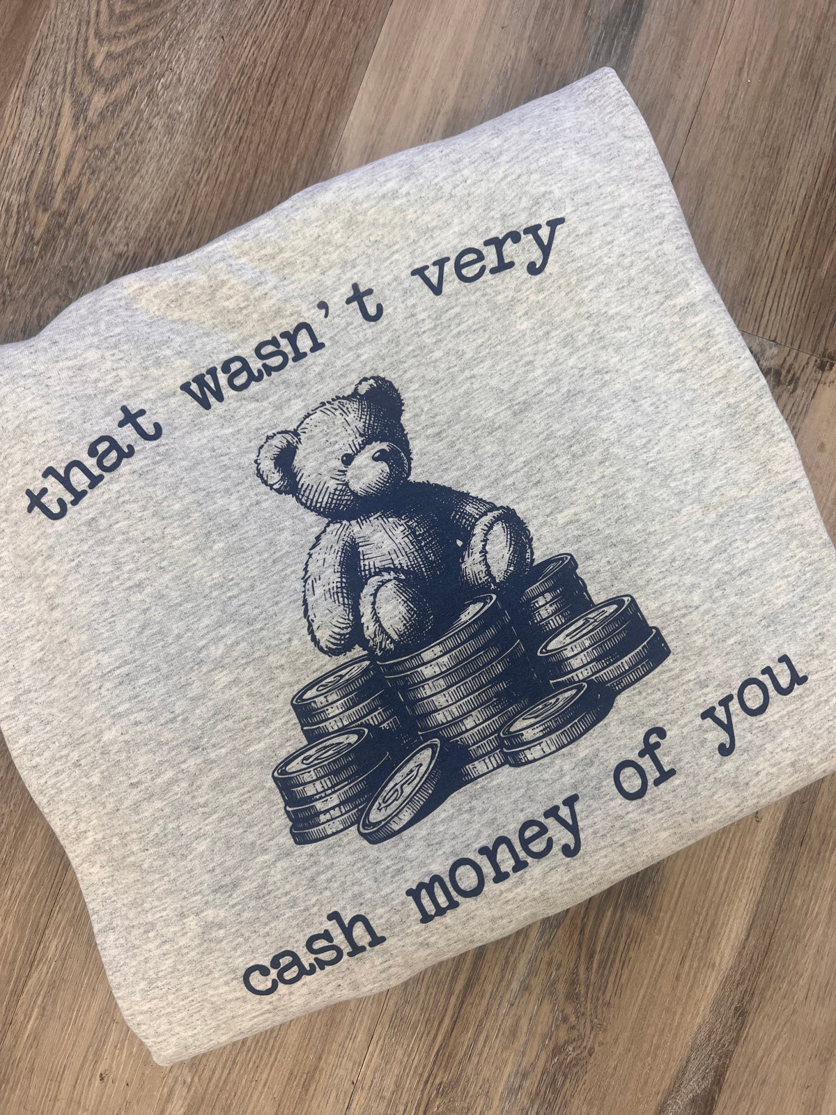 Cash Money Graphic Pullover