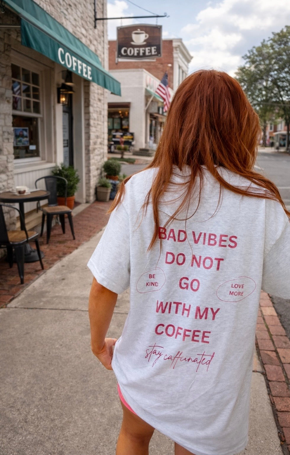 My Coffee Graphic Top