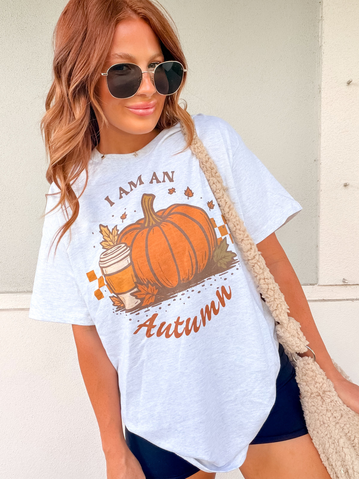I Am An Autumn Graphic Top