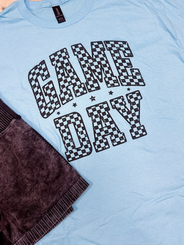 Game Day Checker Graphic Tee