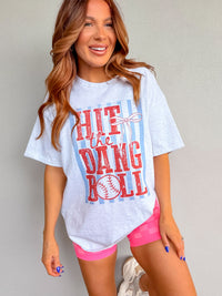 Hit The Dang Ball Graphic Top