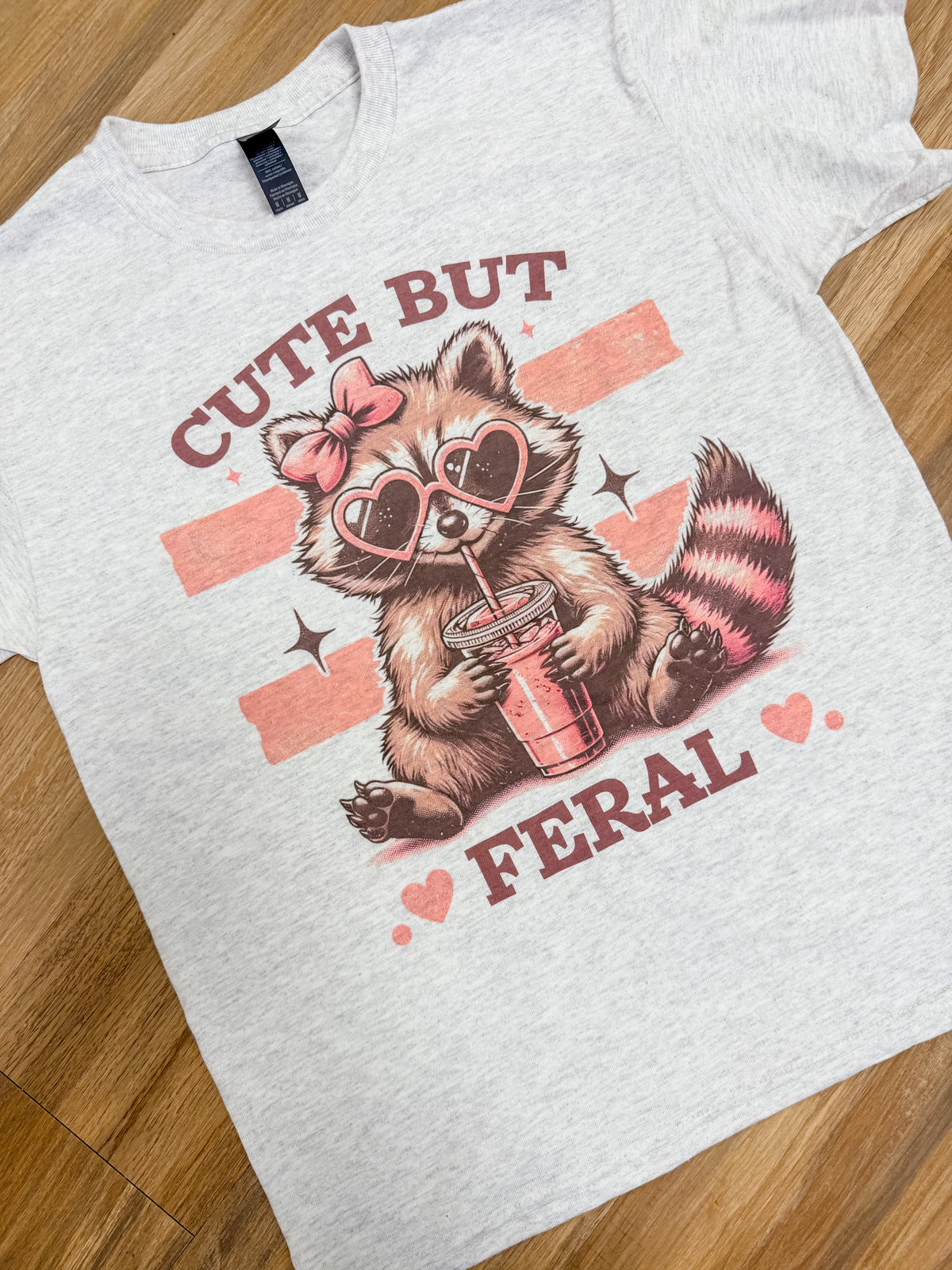 YOUTH Pink Cute Graphic Tee