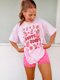 Berry Scary Graphic Top