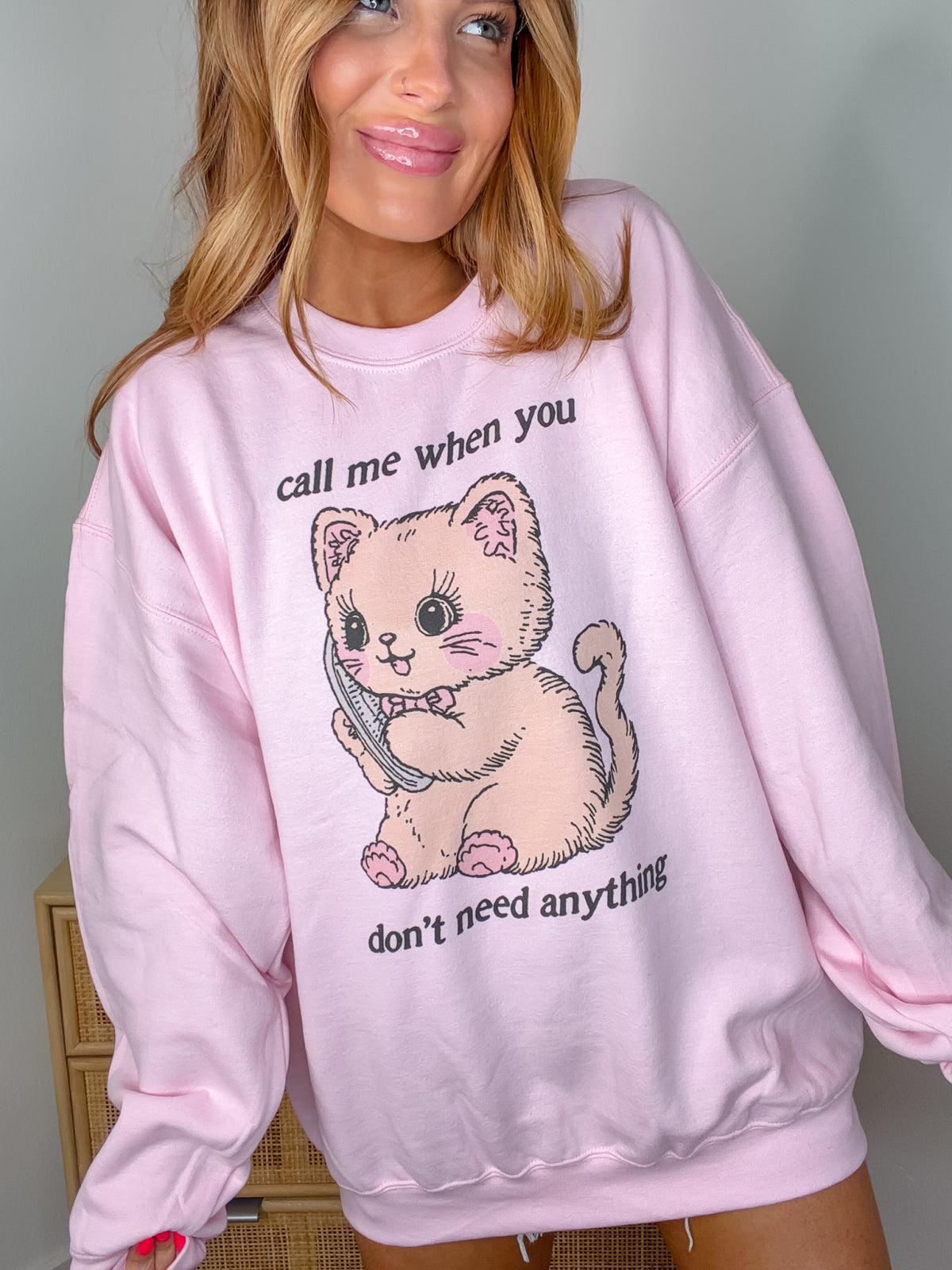 When You Don't Need Anything Graphic Top