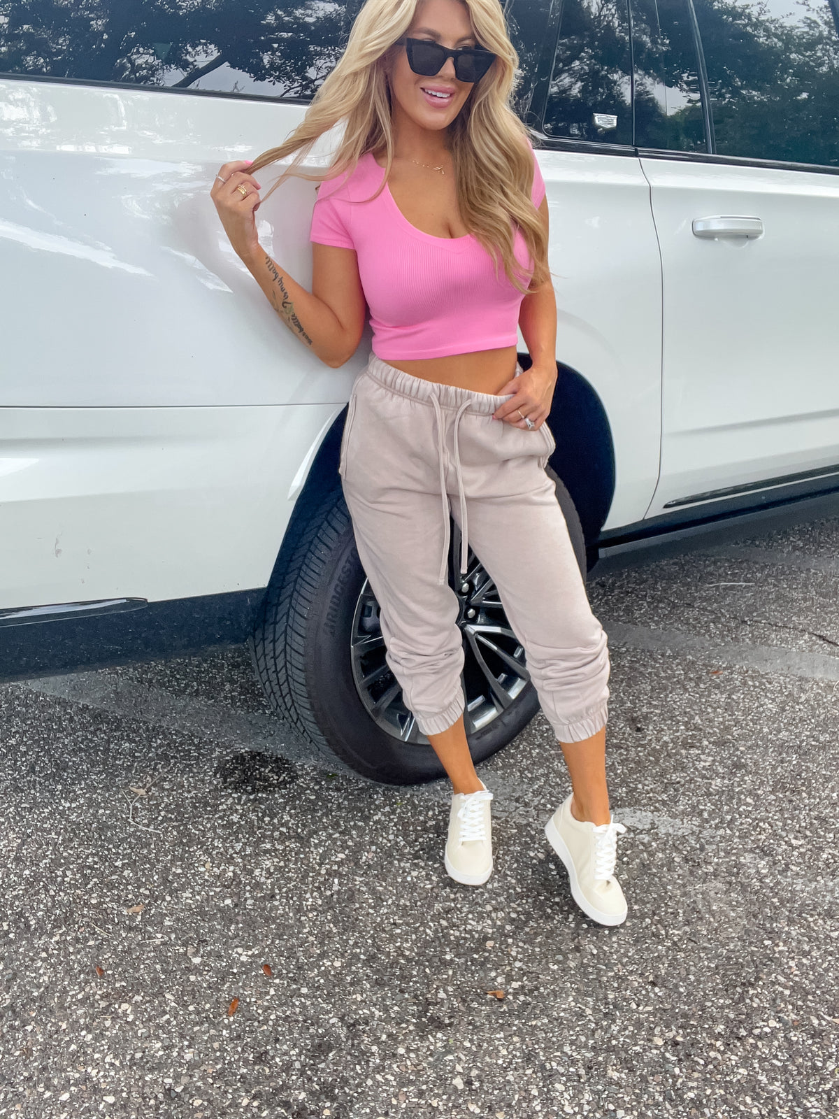 Signature Look Ash Mocha Jogger Sweats