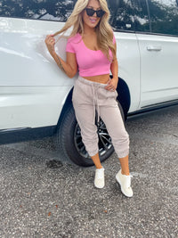 Signature Look Ash Mocha Jogger Sweats