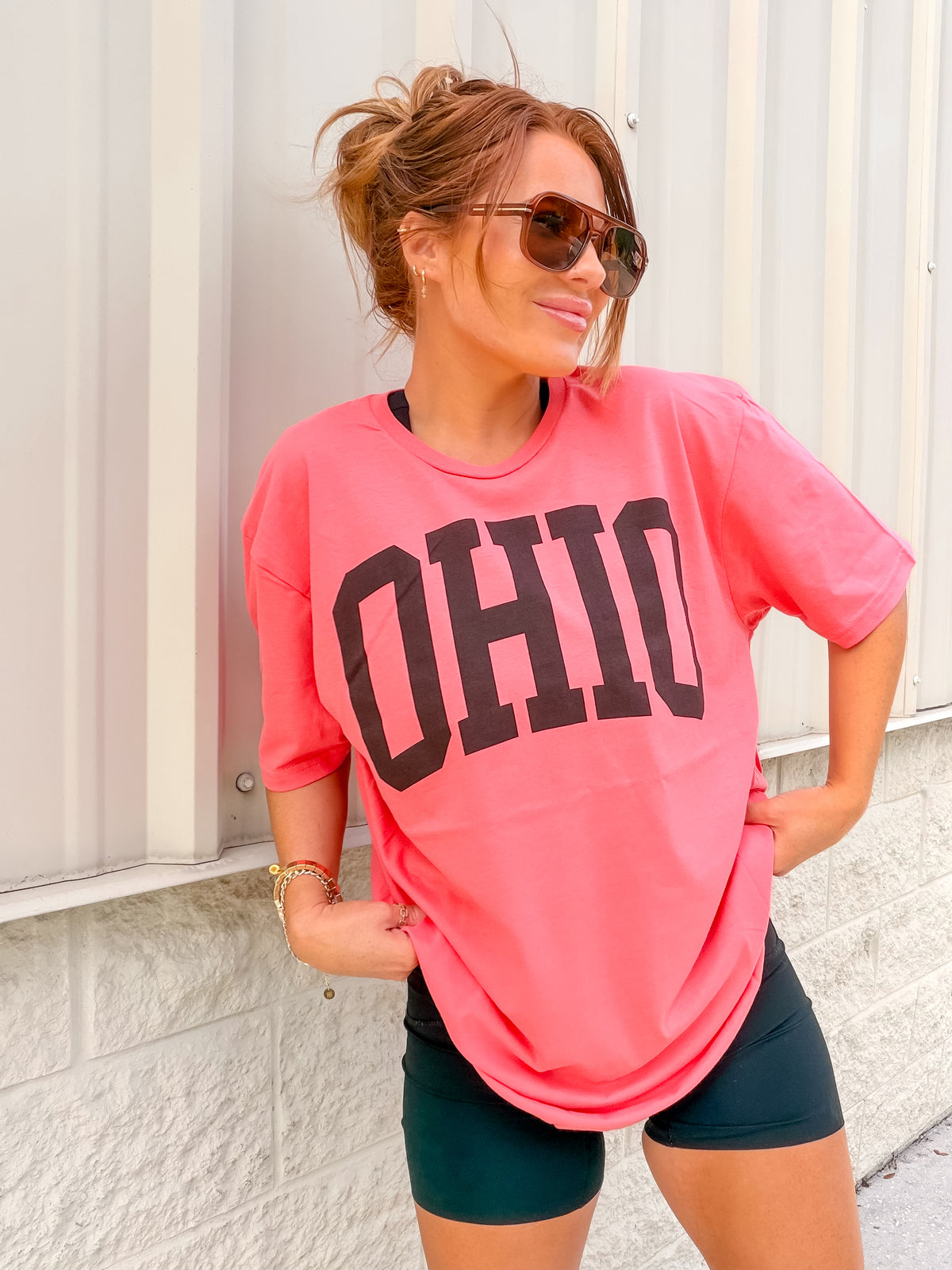 Black Varsity States Graphic Tee