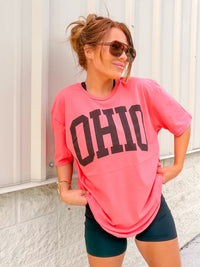Black Varsity States Graphic Tee