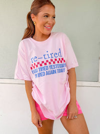 Retired Graphic Top