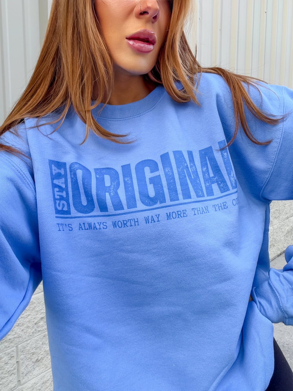 Stay Original Graphic Pullover C.O.C.