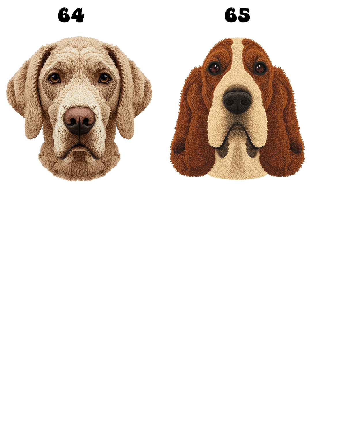 Yarn Dog Breed Graphic Top