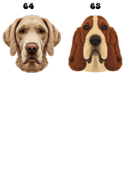 Yarn Dog Breed Graphic Top