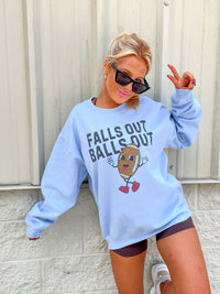Football Falls Out Graphic Top