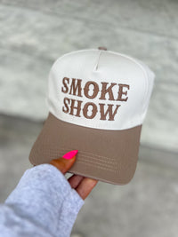 Smoke Show Embroidered Hat
