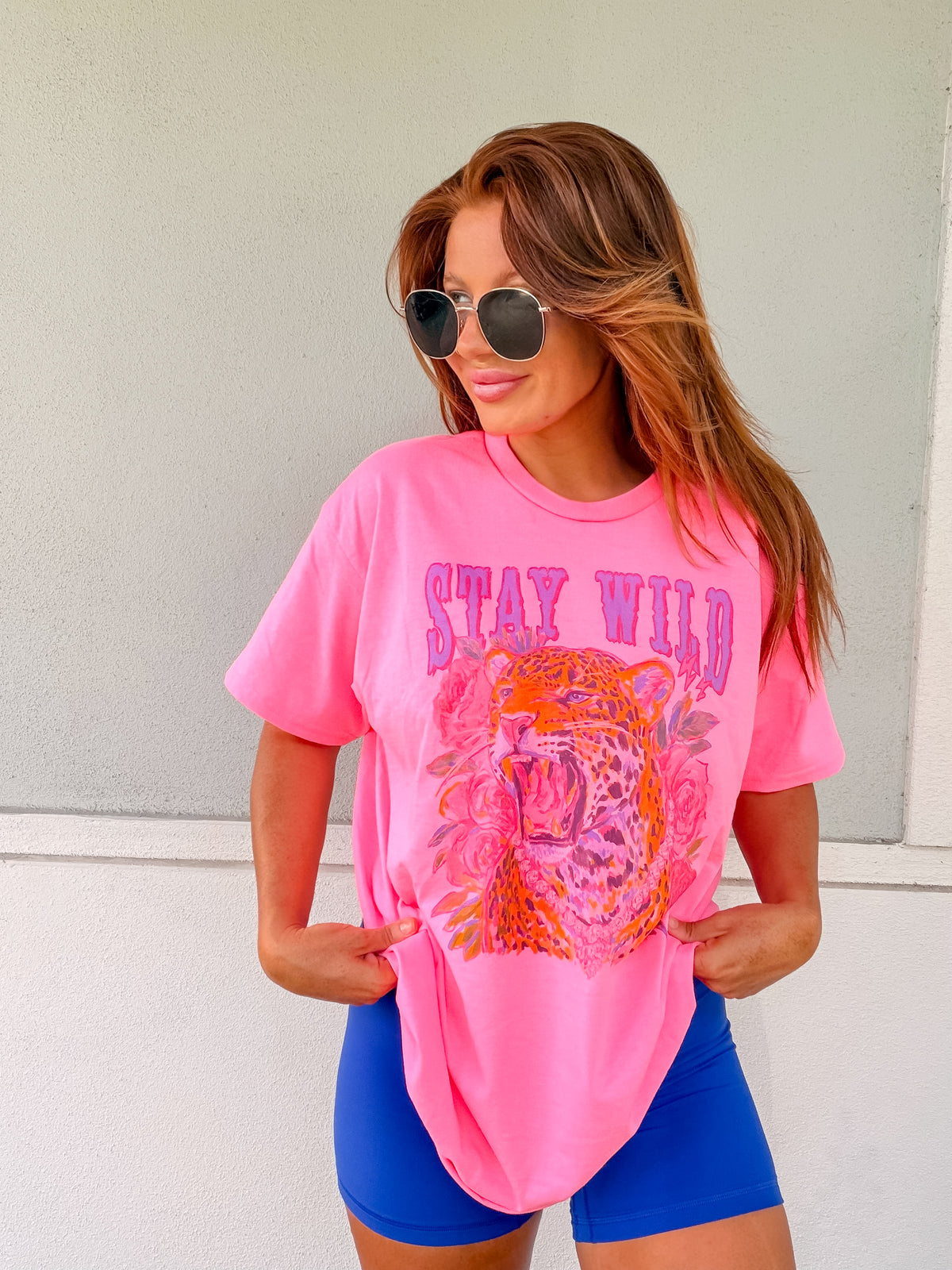 Stay Wild Graphic Top