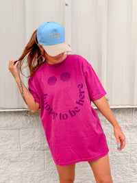Happy To Be Here Graphic Tee C.O.C