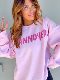 Annoyed Graphic Pullover C.O.C.