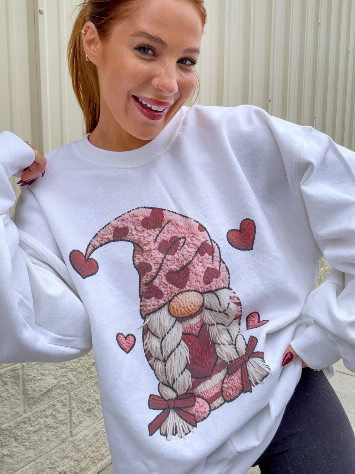 Yarn Gnome Graphic Top