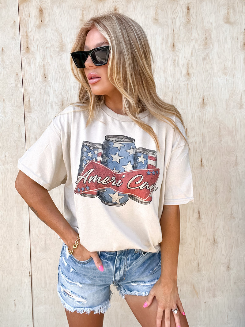 Ameri-Can Graphic Top