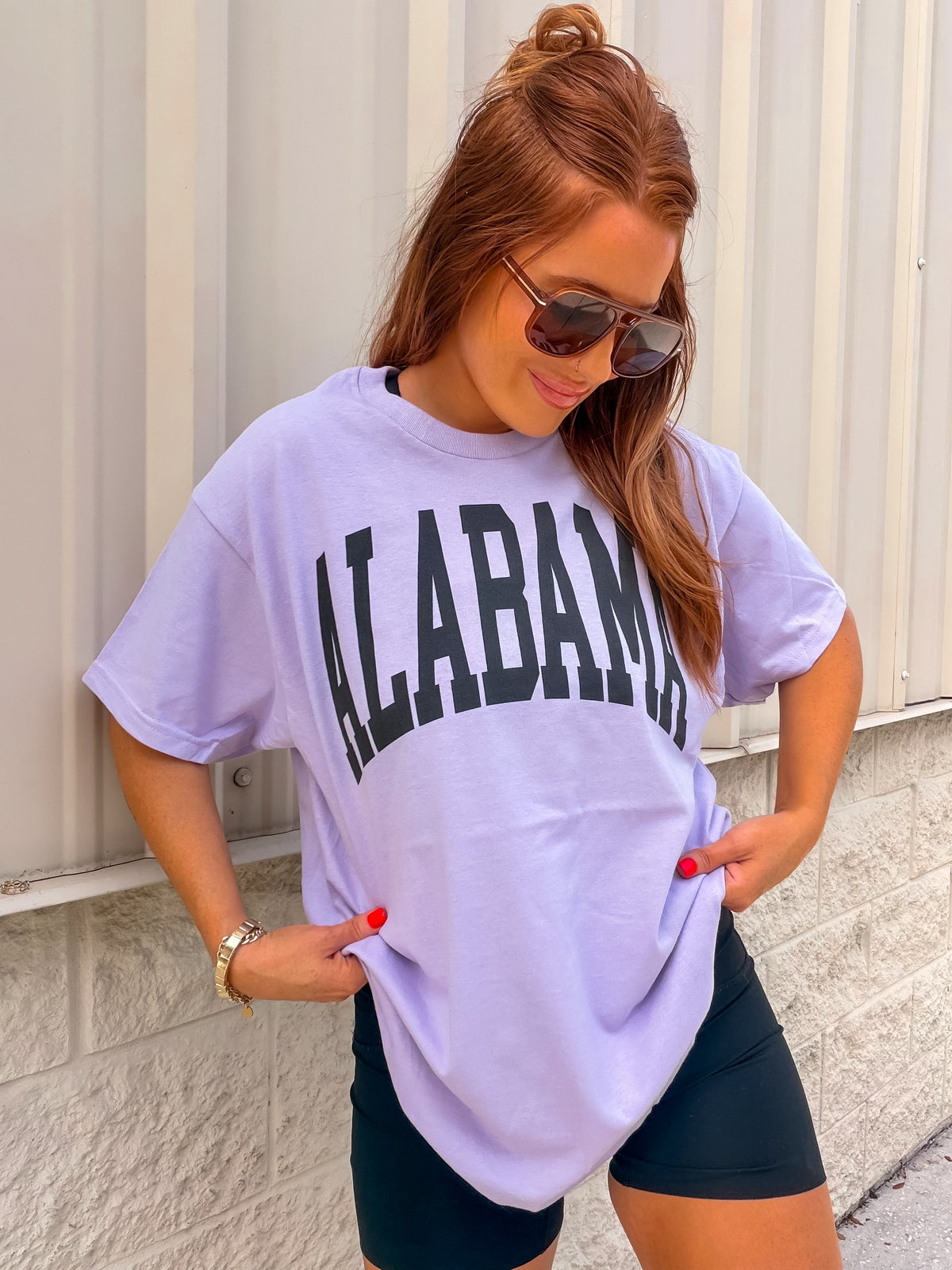 Black Varsity States Graphic Tee