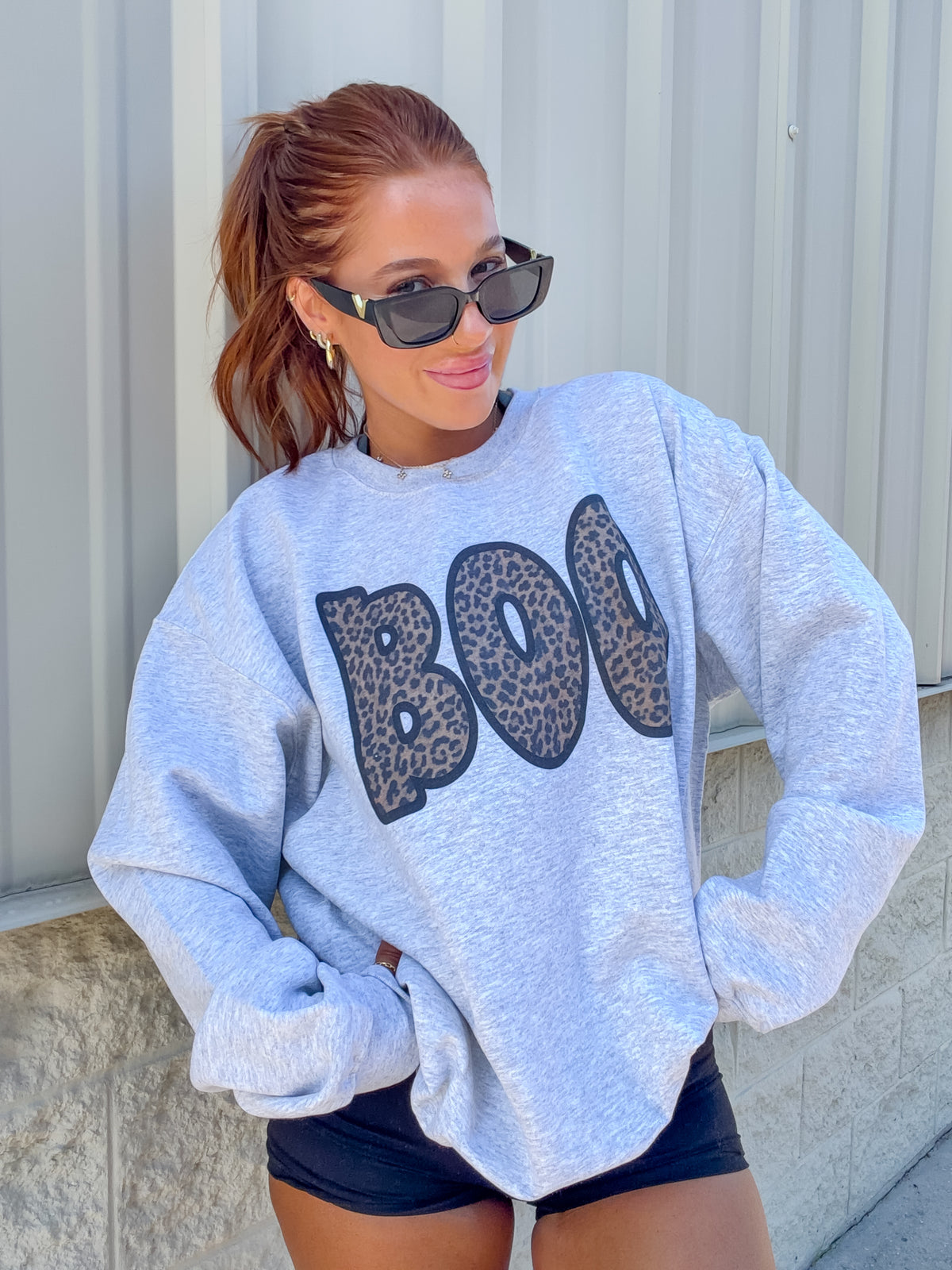 Cheetah Boo Graphic Top