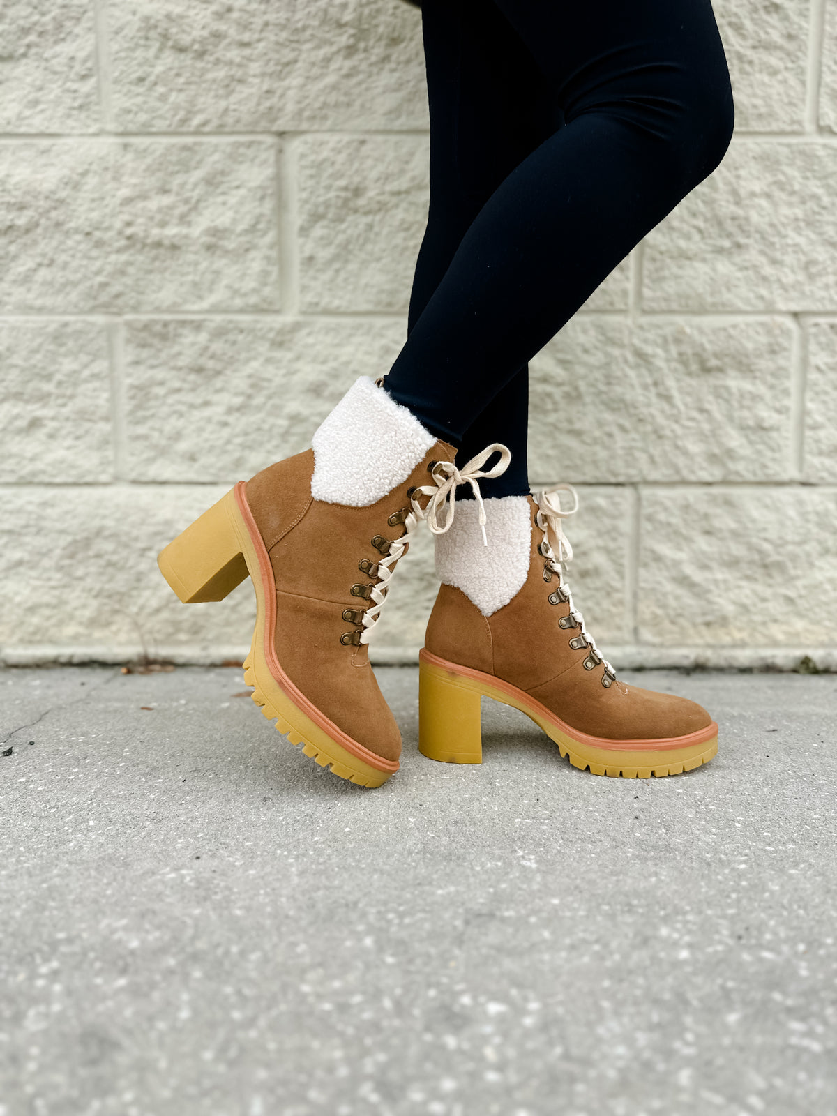 The Madilyn Camel Heeled Boot