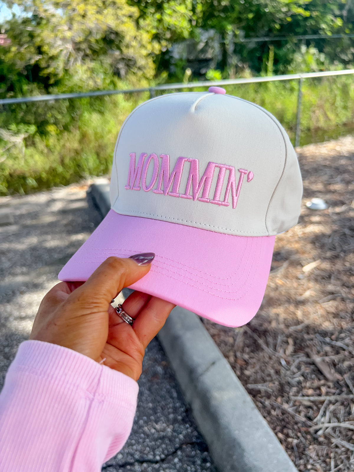 Pink Mommin' Hat