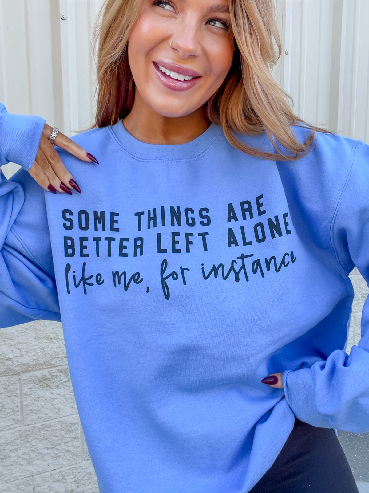 For Instance Graphic Pullover