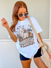 Ghost Mentally Graphic Top