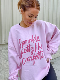 Confetti Petty Graphic Pullover C.O.C