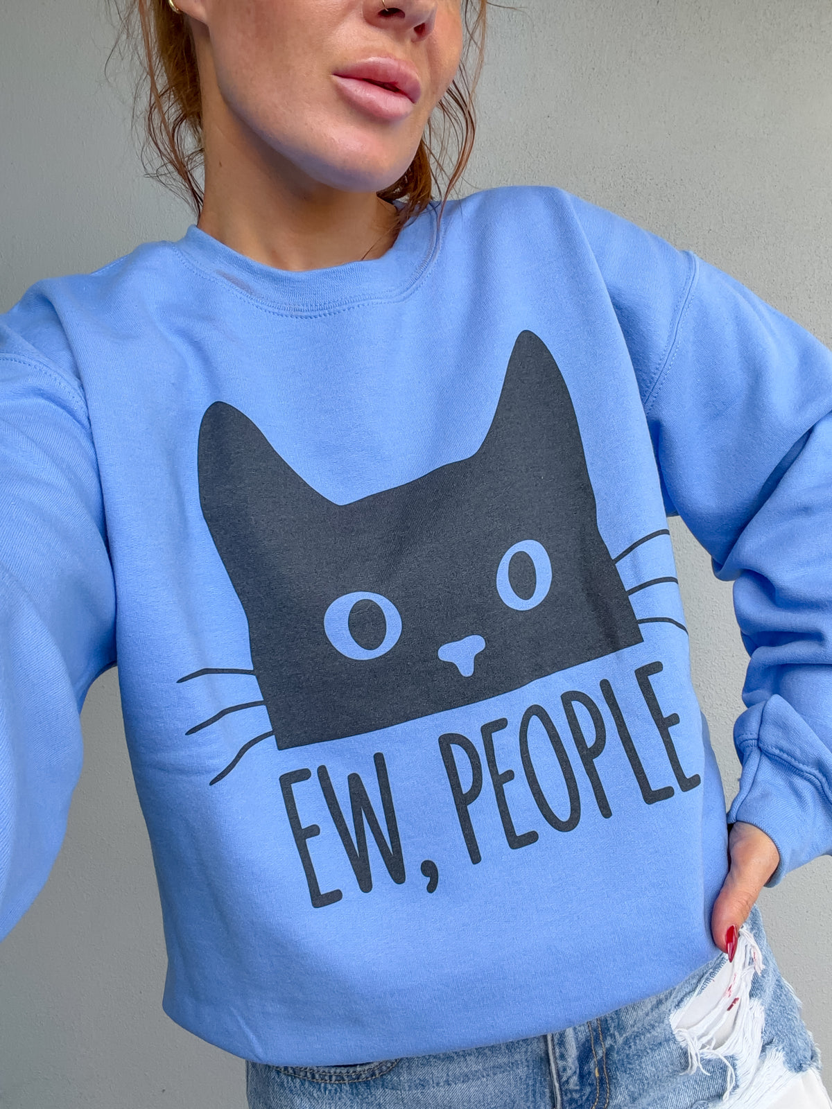 Ew People Graphic Pullover
