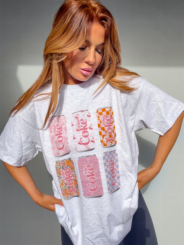 Multi Soda Cans Graphic Top