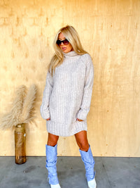 Chic Living Latter Chunky Sweater Cress