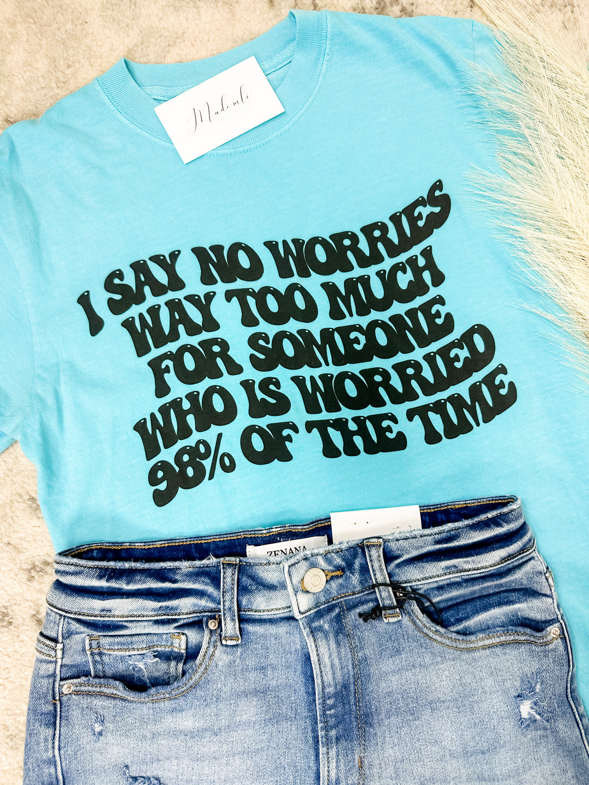 No Worries Graphic Tee