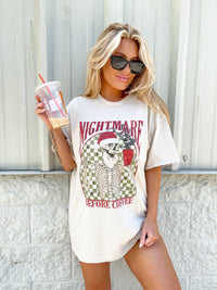 Nightmare Skeleton Graphic Top