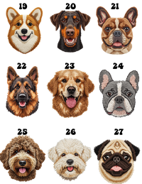 Yarn Dog Breed Graphic Top