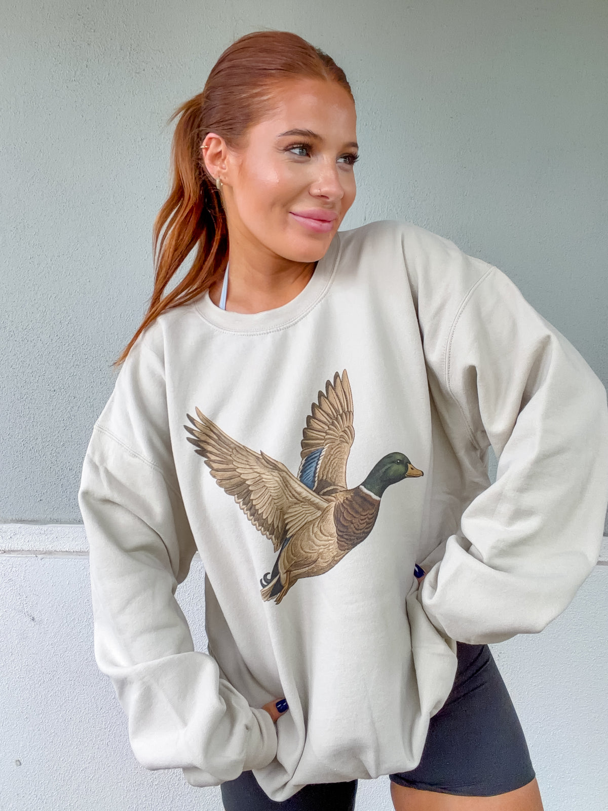 Flying Mallard Graphic Top