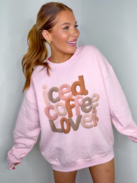 Yarn Iced Coffee Graphic Top