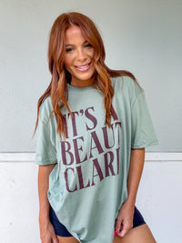 Beaut Clark Graphic Top