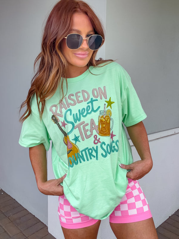 Sweet Tea Graphic Top