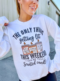 Candles Getting Lit Graphic Top